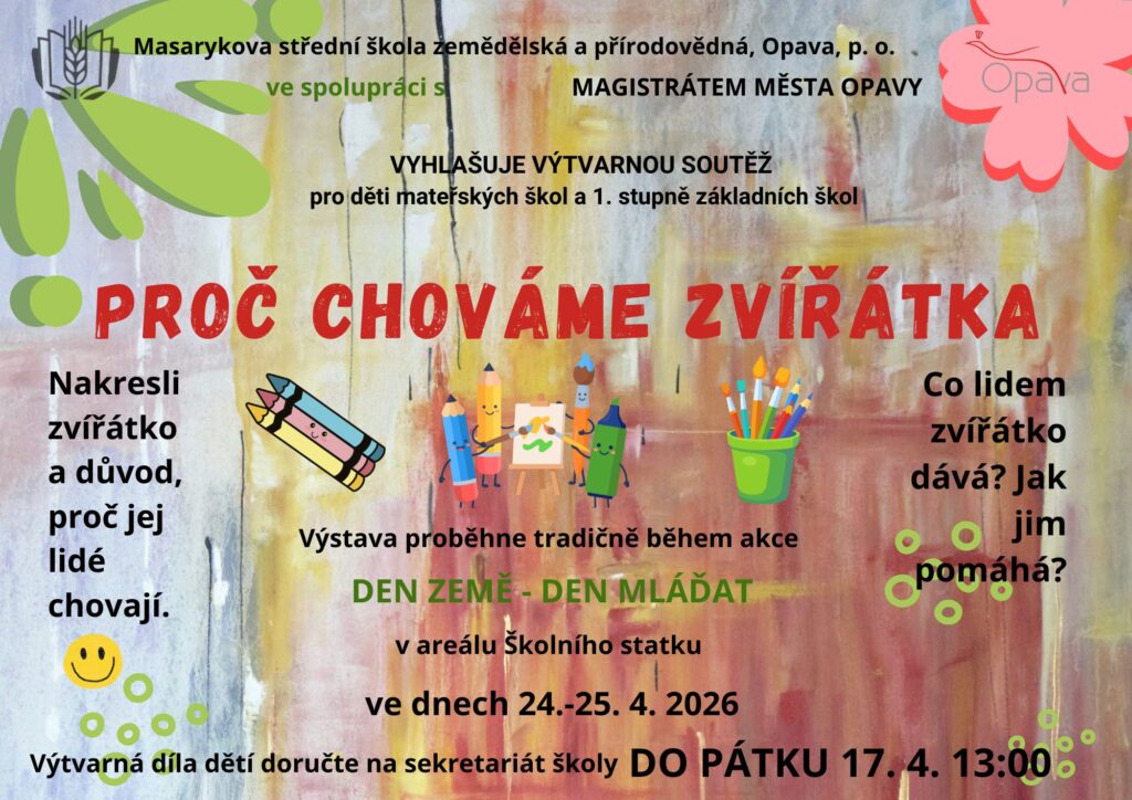 Výtvarná soutěž dny mláďat